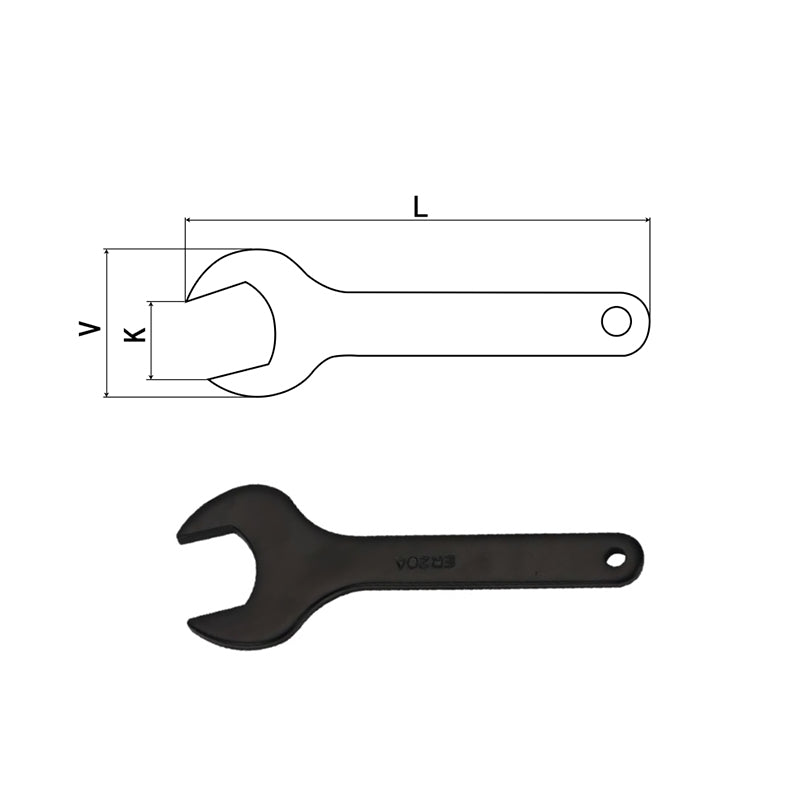 ER-A Spanner / ER-M Spanner / ER-UM Spanner / Hook Head Spanner / Ball Spanner / Bolt driver / T-type key / Flag key - Big-tools Industrial Supply Tools for Metal Cutting