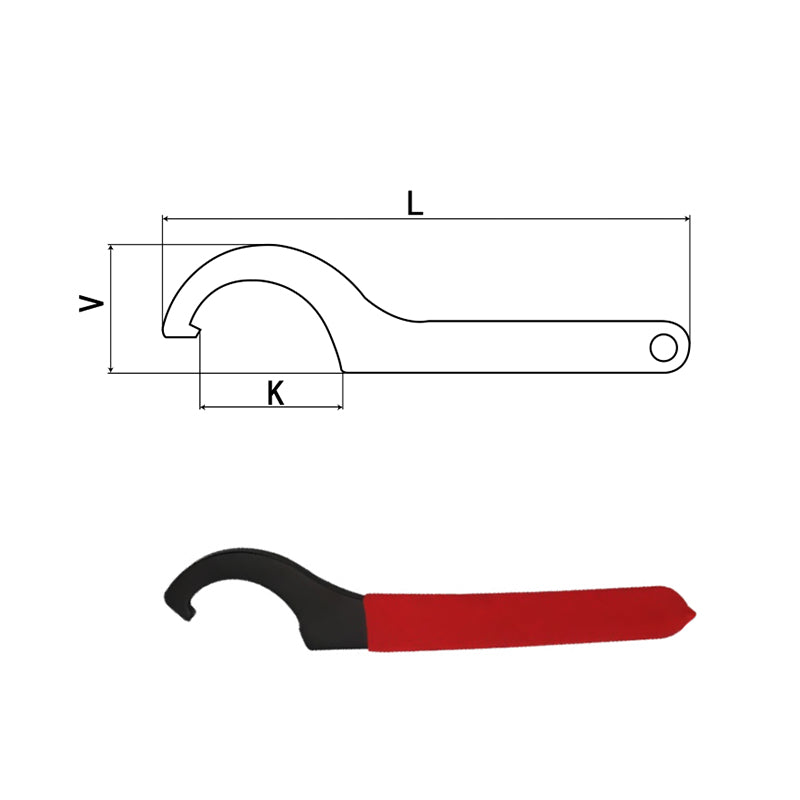 ER-A Spanner / ER-M Spanner / ER-UM Spanner / Hook Head Spanner / Ball Spanner / Bolt driver / T-type key / Flag key - Big-tools Industrial Supply Tools for Metal Cutting
