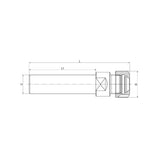 ER Collet Chuck with UM Nut DIN6499  C20-ER25UM-100~(C40-ER40UM-150) - Makotools Industrial Supply Tools for Metal Cutting