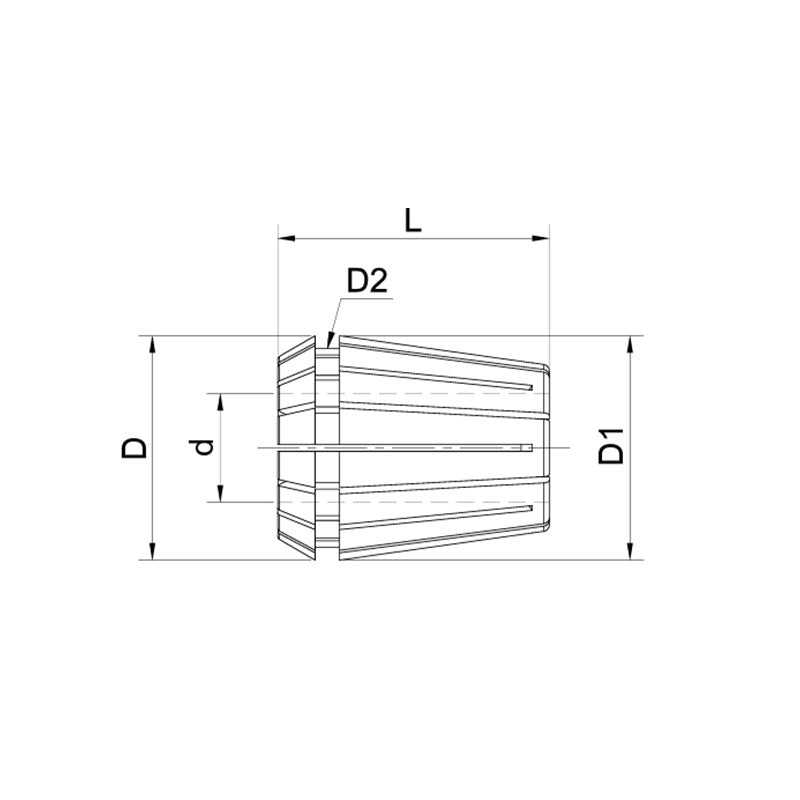 ER Collet    ER11-3/64"~ER20-33/64" - Makotools Industrial Supply Tools for Metal Cutting