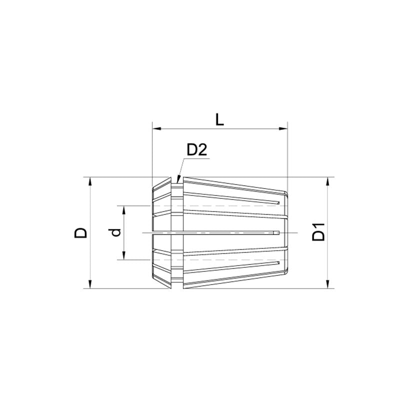 ER Collet   ER32-02~ ER50-34 - Makotools Industrial Supply Tools for Metal Cutting