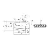 ERG Rigid Tap Collet (ISO) ER16G ER20G ER25G ER32G ER40G - Big-tools Industrial Supply Tools for Metal Cutting