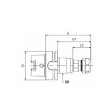 ER Tapping Chucks  BTAPBT30AER20095M BTAPHSK80AER32115M