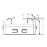 Economical Vise BZ400-EMS-150100 - Big-tools Industrial Supply Tools for Metal Cutting