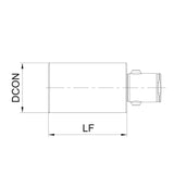 Equal Diameter Extension Bar G-GBR-EXC19L20 G-GBR-EXC19L30 - Big-tools Industrial Supply Tools for Metal Cutting