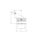 External Turning Tool Body SDJCR/L-Kr 93° - Big-tools Industrial Supply Tools for Metal Cutting