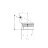External Turning Tool Body SVHBR/L-Kr 107.5° SVJBR/L-Kr 93° - Big-tools Industrial Supply Tools for Metal Cutting