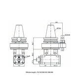 FST90-FMB80 Blade Type 90° Angle Head