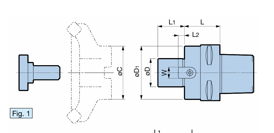 Face Mill Arbor Type A C4/C5/C6/C8-FMA