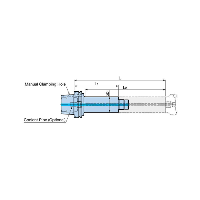 Face Mill Arbor Type H Basic Holder