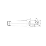 Face Mill Holder DIN6357    MTA2-FMB16-30~( MTB4-FMB40-55) - Makotools Industrial Supply Tools for Metal Cutting