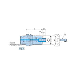 Face Mill Arbor Capable Of Securely Supplying Coolant/Air To Cutting Edges Through  Oil Holes Of Cutters HSK-A100/125 - Big-tools Industrial Supply Tools for Metal Cutting