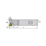 Face milling FMR01 FMR01-025/032/040/050-XP20/25/32-RC10/12-02/02C/03/03C - Makotools Industrial Supply Tools for Metal Cutting