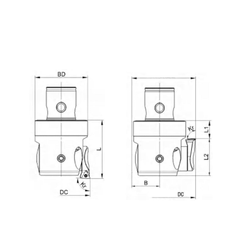 Fine-Boring BFD-I Series BFD-100160-TC1102-S-CKB6-EW BFD-100160-TC1103-S-CKB6-EW - Big-tools Industrial Supply Tools for Metal Cutting