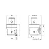 Fine-Boring BFI Series  BFI-070100-TC1102-S-CKB6  BFI-070100-TC1103-S-CKB6 - Big-tools Industrial Supply Tools for Metal Cutting