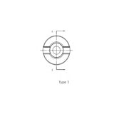 Fine-Boring Coupling Diagram Arbor  A22A A32A A40C  A60C