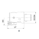 Fine Boring Tool Head G-GBR-FBC19L34F1 G-GBR-FBC25L37F2 - Big-tools Industrial Supply Tools for Metal Cutting