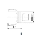 Fine Boring Tool Head G-GBR-FBC19L34F1 G-GBR-FBC25L37F2 - Big-tools Industrial Supply Tools for Metal Cutting