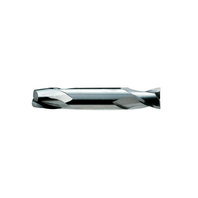Flat Shank E5022 Series, Carbide, 2 Flute Stub Length Double D-POWER GRAPHITE End Mills 1/32～1/2