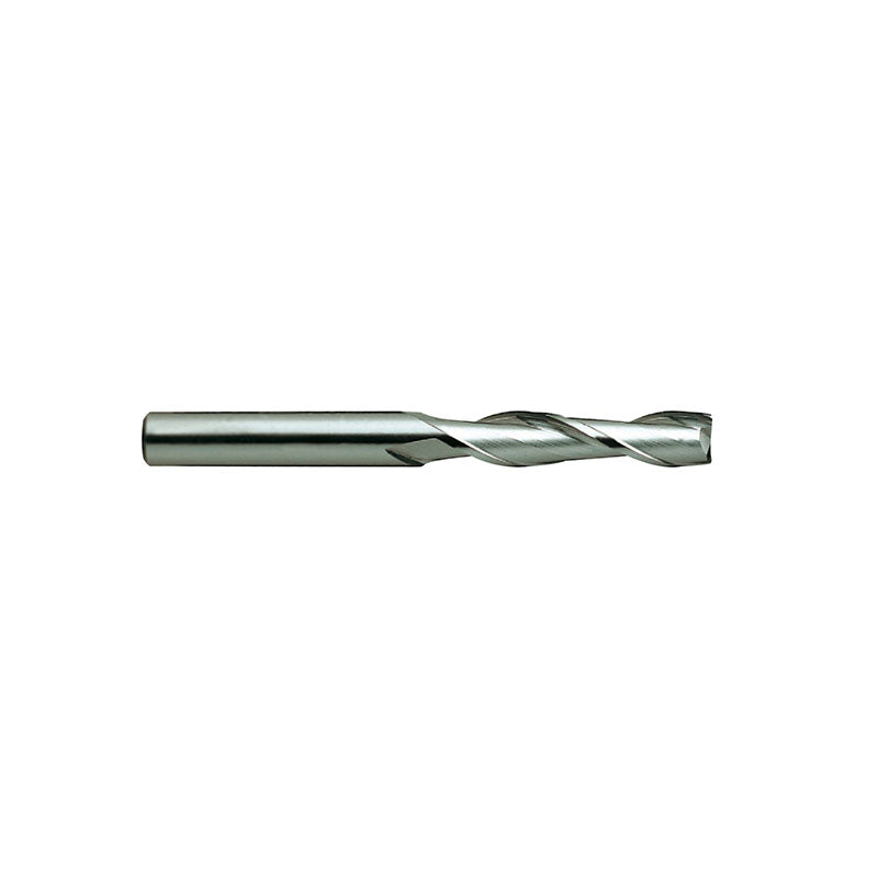 Flat Shank E5026 Series, Carbide, 2 Flute Extra Long Length D-POWER GRAPHITE End Mills 1/8～1