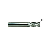 Plain Shank E5216 Series, Carbide, 4 Flute Regular Length Corner Radius CARBIDE End Mills 1/8～1/2