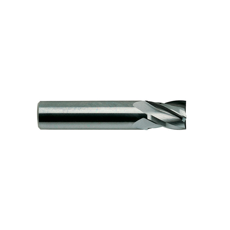 Flat Shank E5245 Series, Carbide, 4 Flute Stub Length D-POWER GRAPHITE End Mills 1/16～3/4