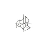 Flat Shank E5E44 & E5E98 Series , Carbide, 3 Flute Roughing & Roughing with Neck ALU-POWER HPC End Mills 1/4～1 - Big-tools Industrial Supply Tools for Metal Cutting