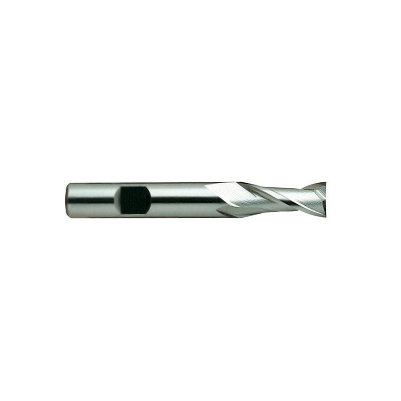 Flat Shank E9983 Series, Premium HSS-PM, 2 Flute Regular Length TANK-POWER End Mills 1/8～1