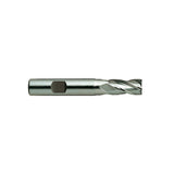 Flat Shank E9985 Series, Premium HSS-PM, 4 Flute Regular Length TANK-POWER End Mills 1/8～1