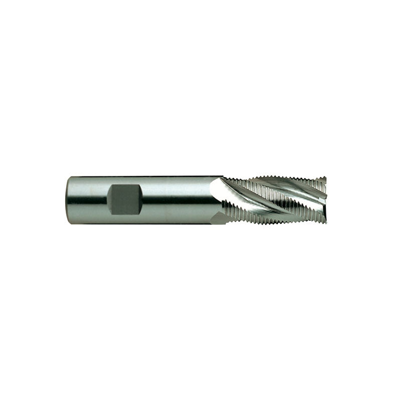 Flat Shank E9990 Series, Premium HSS-PM, Multi Flute Regular Length Fine Pitch Roughing TANK-POWER End Mills 1/4～1