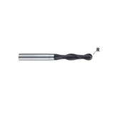 Flat Shank EI451 Series, Carbide, 2 Flute Long Length Ball Nose D-POWER GRAPHITE End Mills 2～12