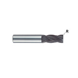 Flat Shank EIB05 Series, Carbide, 4 Flute Regular Length Corner Radius D-POWER GRAPHITE End Mills 1/16～1/2