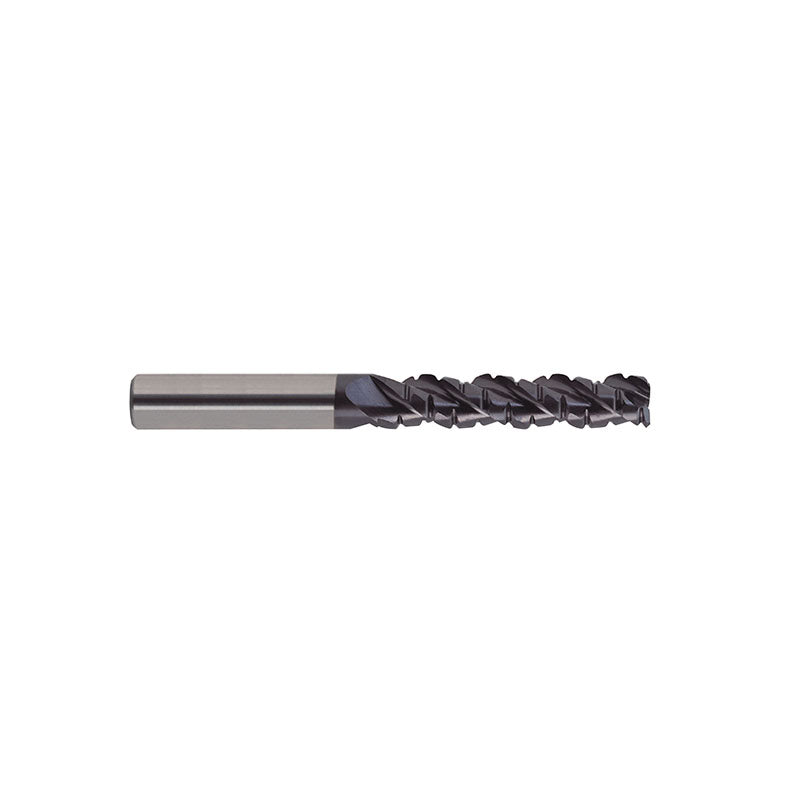 Flat Shank EP924 Series, HSS-PM, 3 Flute 42° Helix Long Length Roughing for Aluminum ALU-POWER HPC End Mills 12～32 - Big-tools Industrial Supply Tools for Metal Cutting
