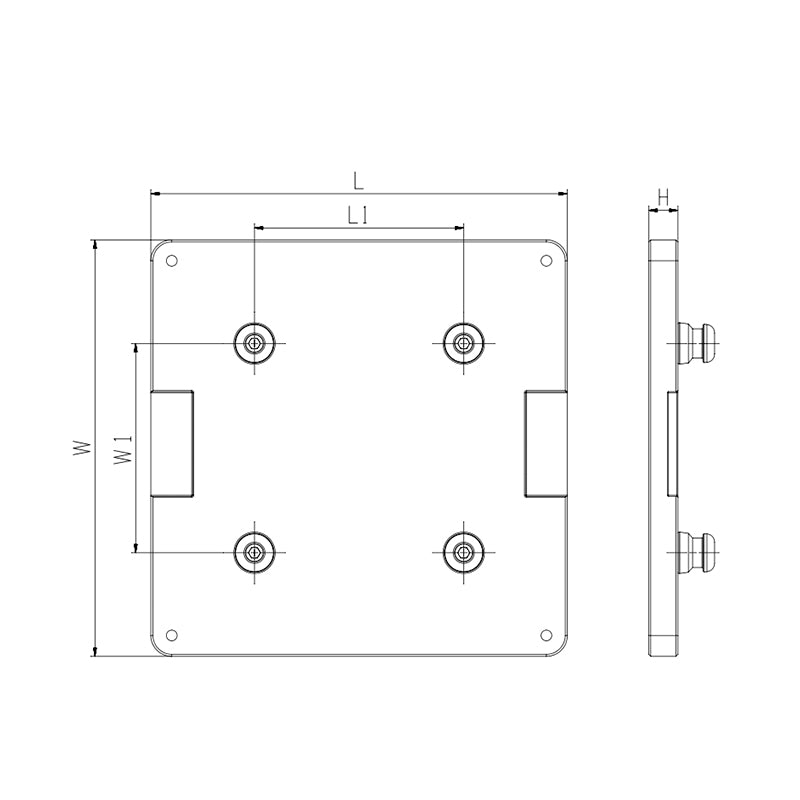 Four-Unit Pallet BZ210-V4-40-B - Big-tools Industrial Supply Tools for Metal Cutting
