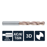 G-D928-A3N 3D External Coolant Twist Drill for Cast Iron Machining D3.00-20.00