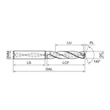 G-D938-A3C 3D Internal Coolant Twist Drill for Plain Steel Machining D14.50-20.00 - Big-tools Industrial Supply Tools for Metal Cutting