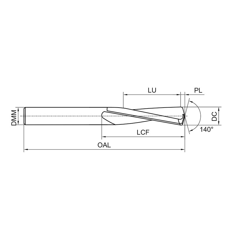 G-D998-Y3N 3D External Coolant Twist Drill for Hardness Steel Machining D4.00-16.00 - Big-tools Industrial Supply Tools for Metal Cutting