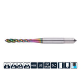 G-ET166-SJN Economical Spiral Fluted Tap for Copper-aluminum Machining M14-M16 NO.0-80UNF-5/8-18UNF