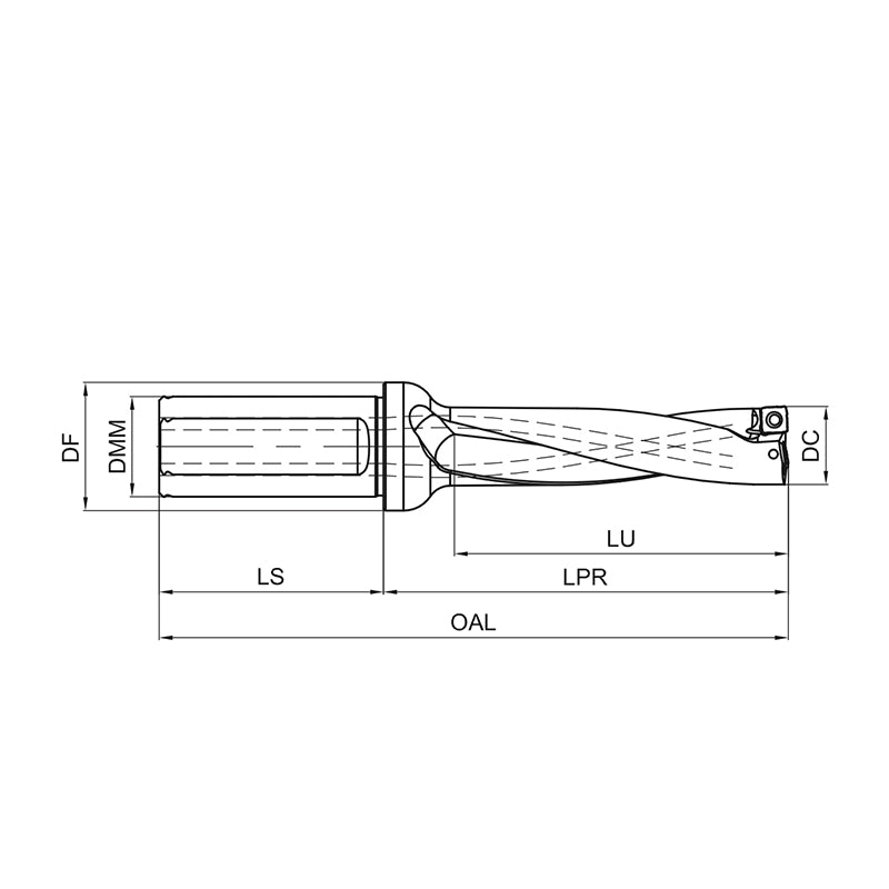 G-GHDS-4D Internal Cooling Shallow Hole Drill D14.00-D44.00 - Big-tools Industrial Supply Tools for Metal Cutting