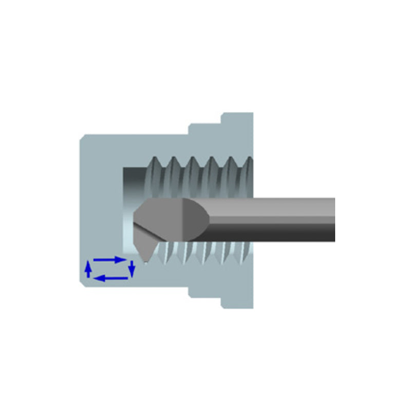 G-GHT-IR Threading for 60° Tool Alignment G-GHT-IR15A60L05 G-GHT-IR20A60L07