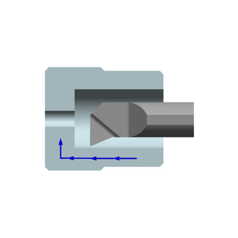 G-GMT-UR 90° In-cut Profile Turning G-GMT-UR30R10L10 G-GMT-UR40R10L15
