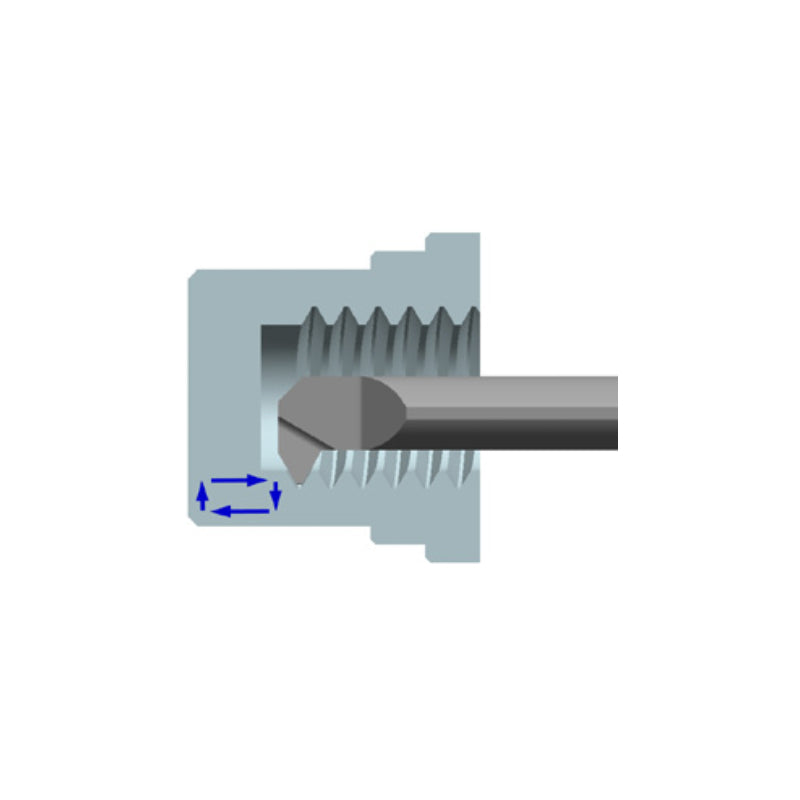 G-GPT-IR Threading for 55° Tool Alignment G-GPT-IR40A55L15 G-GPT-IR50A55L15 - Big-tools Industrial Supply Tools for Metal Cutting