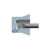 G-GPT-IR Threading for 55° Tool Alignment G-GPT-IR40A55L15 G-GPT-IR50A55L15 - Big-tools Industrial Supply Tools for Metal Cutting