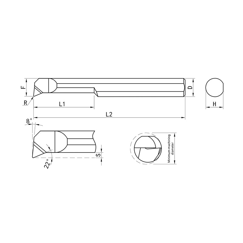 G-GPT-PR Profile Turning G-GPT-PR10R00L04 G-GPT-PR10R05L04 - Big-tools Industrial Supply Tools for Metal Cutting