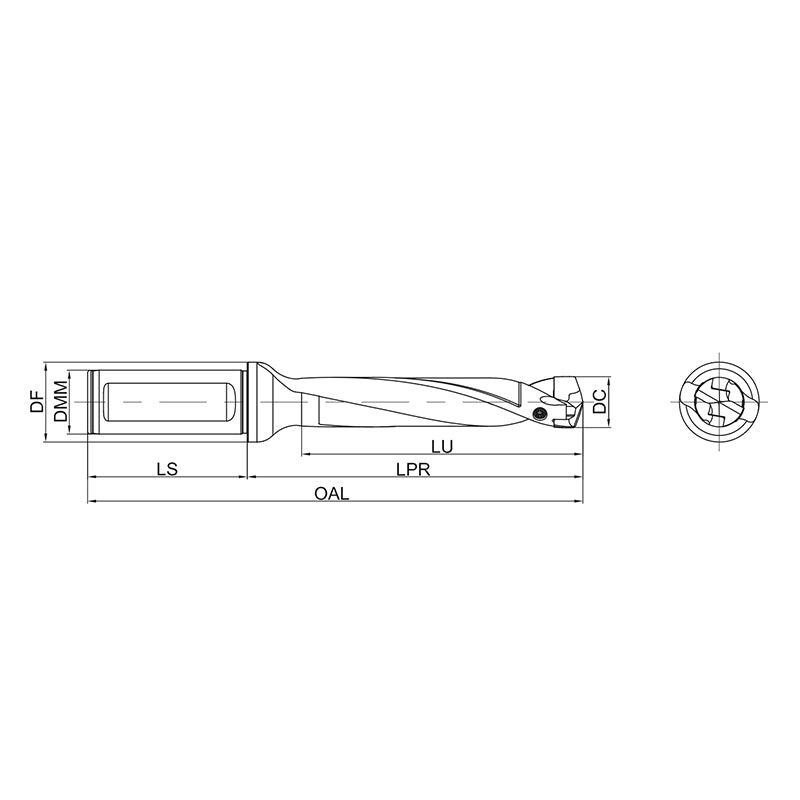 G-GUMD-5D Modular Drill Tool Holder - Big-tools Industrial Supply Tools for Metal Cutting