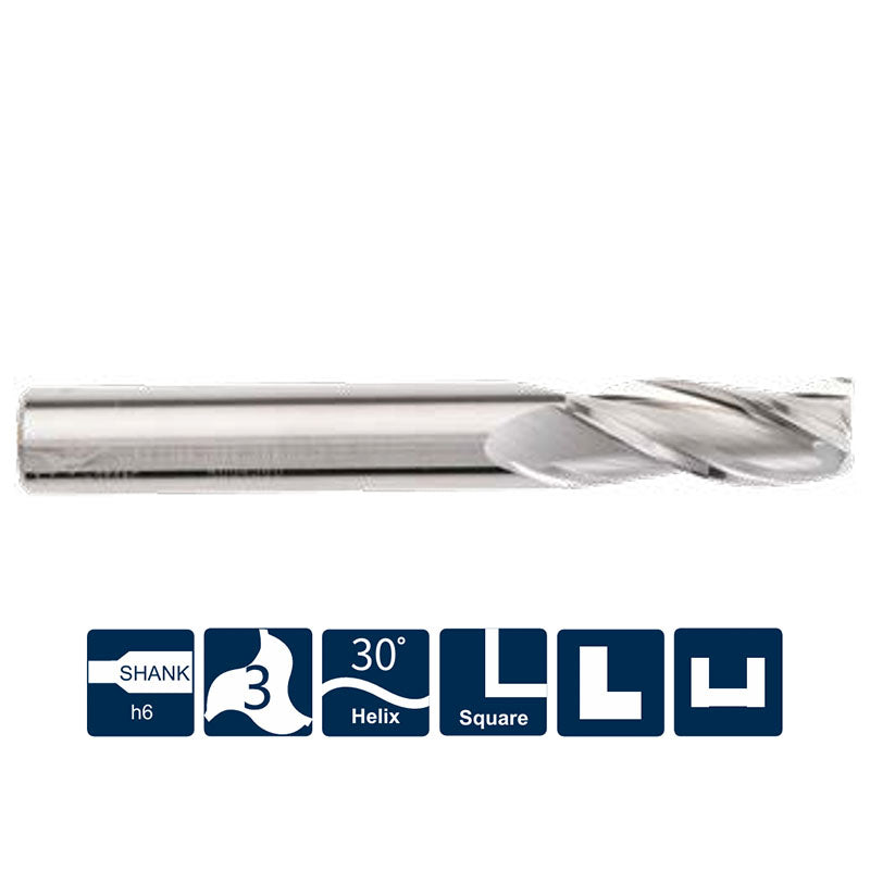 G-SA300-S3  3 Flutes, Square