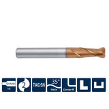 G-SH260-R2-H  2 Flutes, Corner Radius