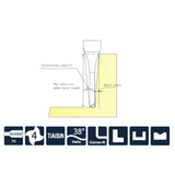 G-SHM200-RN4 4 Flutes with Extended Neck, Corner Radius D4~6