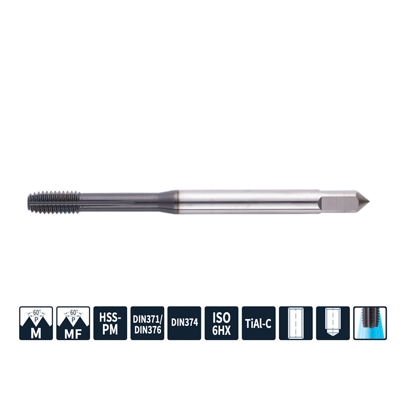 G-T118-FDN High-performance General Machining Fluteless Tap M4-M18