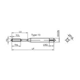 G-T118-FDN High-performance General Machining Fluteless Tap M4-M18